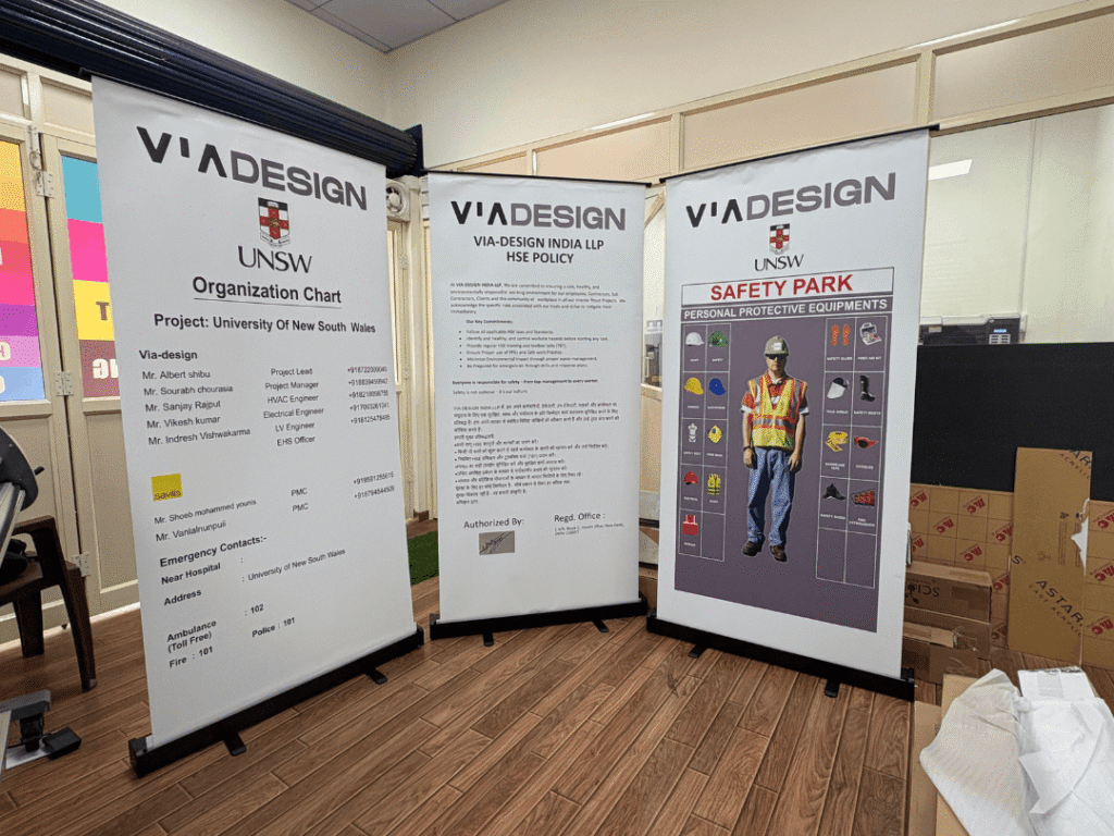 Rollup standee